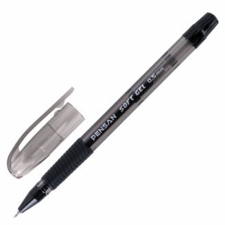Ручка PENSAN SOFT GEL FINE 0.5мм чорна 2420/12