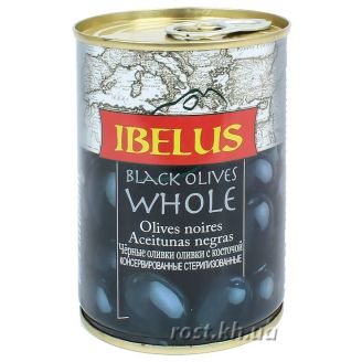 Маслини з кісточкою 280г IBELUS Іспанія