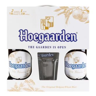 Пиво Набір Hoegaarden 2*0,75 + бокал