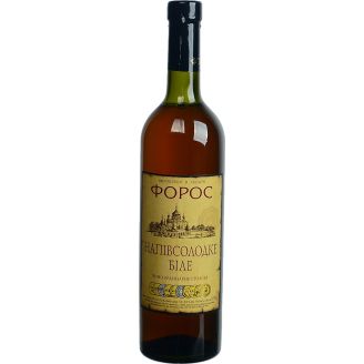 Вино "Форос" орд. столове біле н/сол. 0,75л