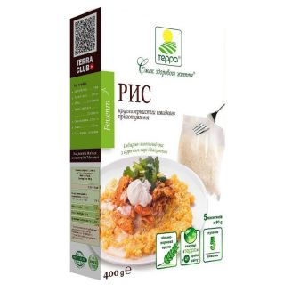 Крупа рис басматі 400 г (5*80 г.) Терра