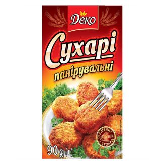 Сухарі панірувальні 90г Деко
