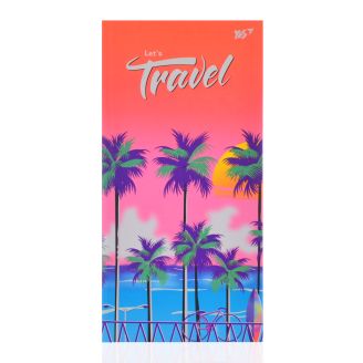151353 Блокнот 100*200/64лін. 7БЦ, неон+софт-тач лак. "Tropical view" YES