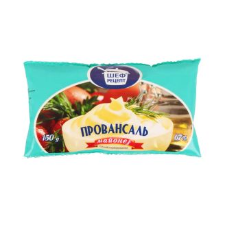 Майонез  Провансаль 67% 150 ф/п ТМ Шеф-Рецепт
