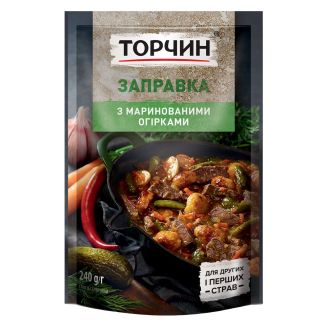 Заправка з Маринованими огірками 220г Торчин