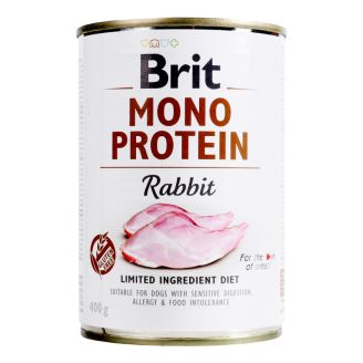 Brit Mono Protein Dog k кролик 400 г
