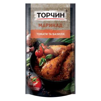 Маринад Томати та Базилік д/п 160 г Торчин