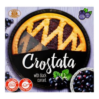 Пиріг пісочний "CROSTATA" чорна смородина 370г  ХБФ