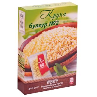 Крупа Булгур 400г (5*80г) Супермаркет РОСТ