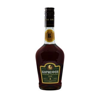Коньяк Борисфен 3 зір. 0,5л