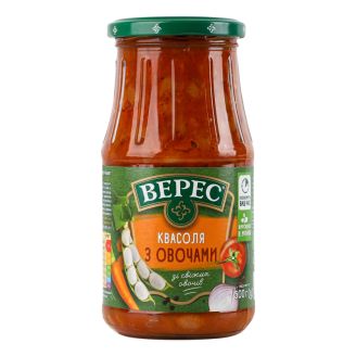 Квасоля з овочами 500г Верес