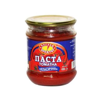 Томатна паста "Класична" 25% 480г с/б ТМ "CHUGUIV EXTRA"