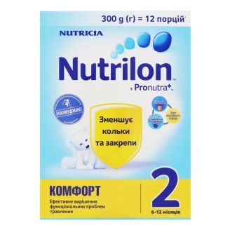 Суміш молочна Nutrilon Комфорт 2 300г Польща