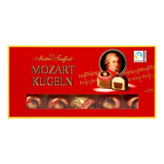 Цукерки Mozartkugen марципанові в шоколаді (кор) 200г, Maitre Truffout