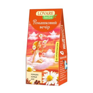 Чай "Ромашковий вечір" LOVARE 20*1.8г