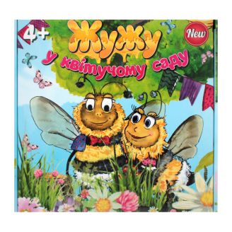 30201 Настільна гра  (укр) "Жу-Жу у квітучому саду", в кор-ці 33-33-4,5см