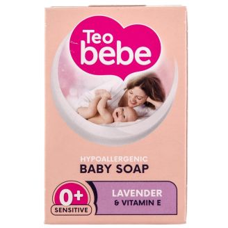 Teo Bebe тверде мило дитяче Lavender 75 г