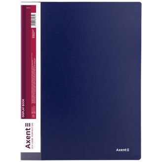 37049 Дисплей-книга 80 файлів синя 1280-02-A