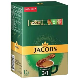 Кава 3 в 1 FD Лісовий горіх Jacobs 15г.