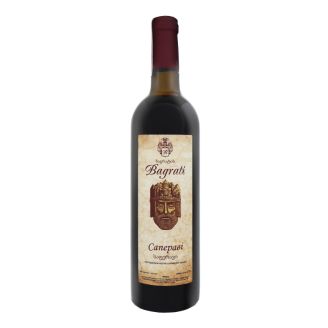 Вино Сапераві черв сухе 0,75 л  Bagrati