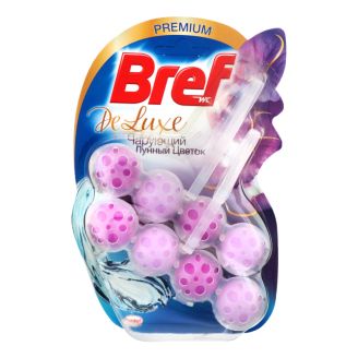 Туалетний блок Bref делюкс Чарівна місячна квітка 2*50г
