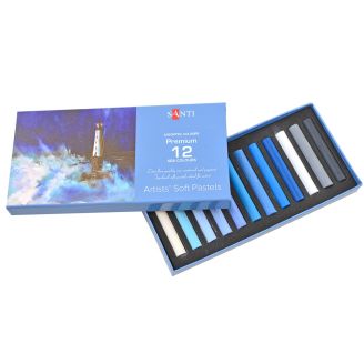 Пастель суха худож. Sea colours, "Santi" 12 кол. 353273