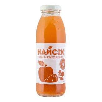 Сік  яблучно-морквяний  0,3 л Найсік
