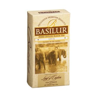 Чай чорний Лист Цейлону "Ува" Basilur 25*2г