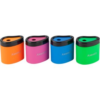 43316 Точилка з контейнером Neon soft, асорті  1158-А