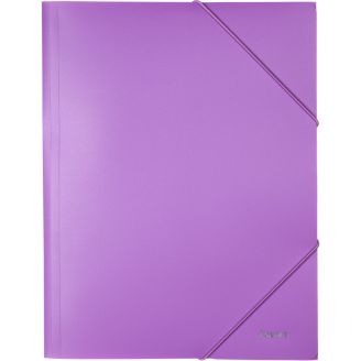 43845 Папка на гумках, А4, Pastelini, бузкова 1504-36-A