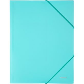 43843 Папка на гумках, А4, Pastelini, м'ятна 1504-18-A