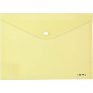 43832 Папка на кнопці, А5, Pastelini, жовта 1522-08-A