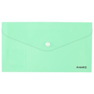 43835 Папка-конверт на кнопці DL, Pastelini, неом'ятна 1414-09-A