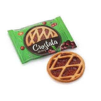 Пиріг пісочний "CROSTATA" вишня 50г  ХБФ