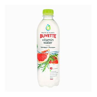 Напій Buvette Vitamin Water Грейпфрут-розмарин 0,5л