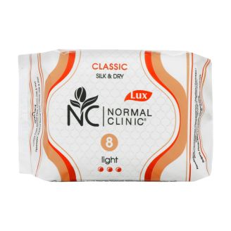 Прокладки Normal Clinic д/крит. днів Classic silk&dry 3кр. 8шт.