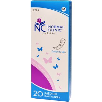 Прокладки Normal Clinic щоденні Ultra Comfort 20шт 180мм., без упак