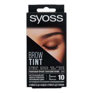 Syoss Фарба для брів Brow Tint № 3-1 графітовий чорний