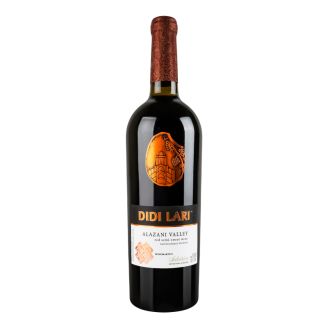 Вино ТМ "Didi Lari" Алазанська долина черв. н/сол 0,75 л