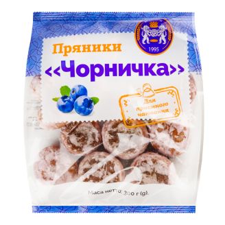 Пряники  "Чорниця" 300гр Кулиничi