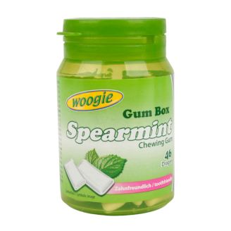 Жувальна гумка Spearmint без цукру 64.4г  ТМ "Woogie"