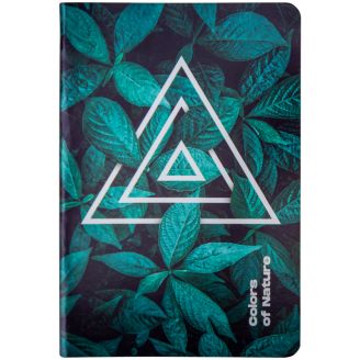 45964 Блокнот, А5, 60 арк., кл., Colors of Nature-3 8453-03-A