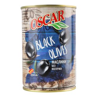 Маслини без кісточки  400 г ТМ "Oscar"