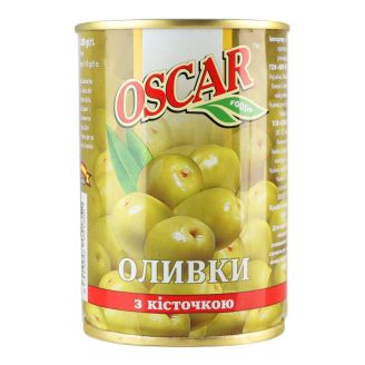 Оливки з кісточкою  280 г ТМ "Oscar"