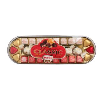 Цукерки  Classic 265г (пласт. овал) ТМ "Sorini" Італія