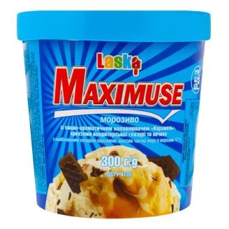 Морозиво "MAXSIMUSE" 300г п.ст. ТМ Ласка
