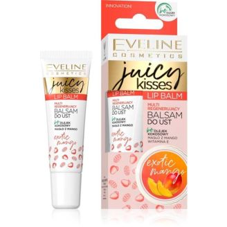 Eveline Juicy Kisses Бальзам-маска для губ Mango Smoothie зволожуючий 12мл