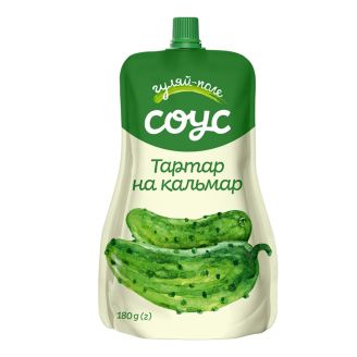 Соус Тартар на кальмар д/пак 180г ТМ Гуляй поле