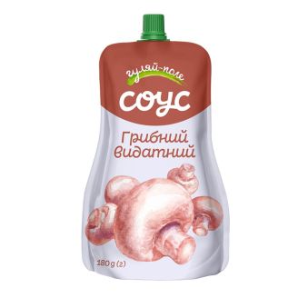 Соус Грибний видатний д/пак 180г ТМ Гуляй поле