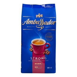 Кава в зернах Strong Ambassador 500г